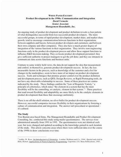 Writing a Prospectus Examples に対する画像結果