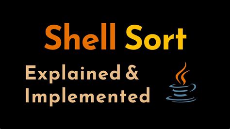 Image result for What Is Shell Sort