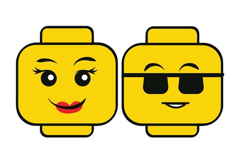 LEGO Hoofd Sticker に対する画像結果