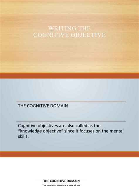 Image result for Lesson Plan Objectives Cognitive