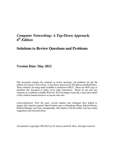 Top-Down Approach Computer Networking Examples に対する画像結果
