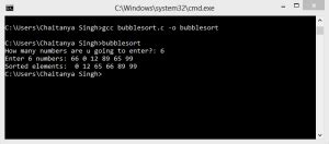 Image result for C Programming Bubble Sorting