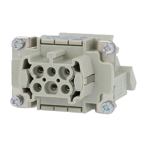 Image result for Connector 6-Way Socket Han6e Rectangular