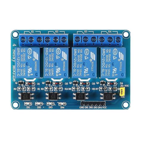 12V 4 Channel Relay Module-এর ছবি ফলাফল