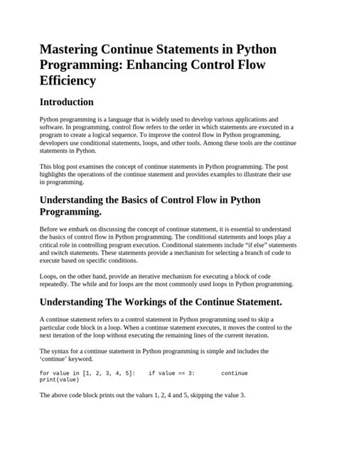 Control Flow in Python Images in HD に対する画像結果