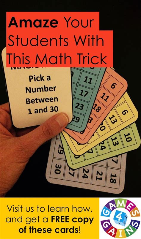 Math Magic Tricks に対する画像結果