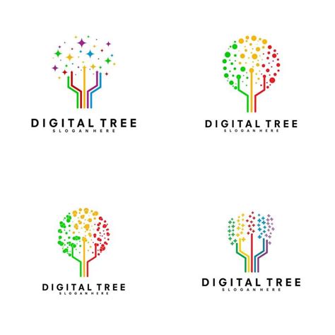 Image result for Digital Tree Icon