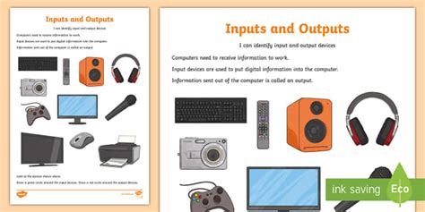 Image result for Input or Output Worksheet