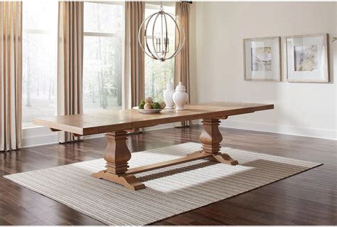 Image result for Living Spaces Rectangular Dining Table