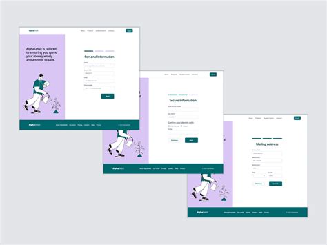 Toradh íomhá ar Step Form UI Design Templates