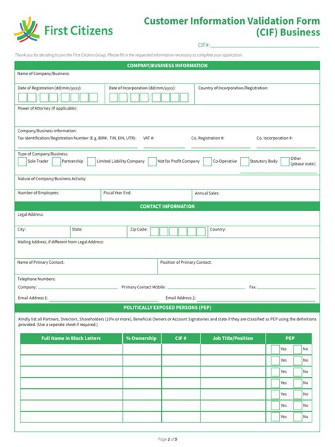 Image result for Customer Validation Form