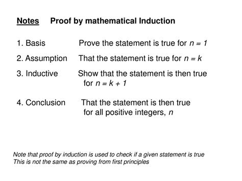 Mathematical Induction Multiplicity Proof に対する画像結果