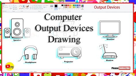 Image result for Input and Output Devices Drawing