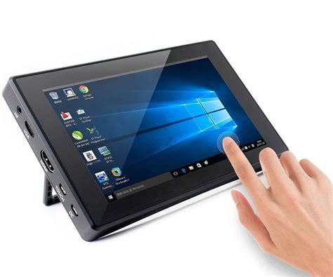 Toradh íomhá ar raspberry pi touch screen case