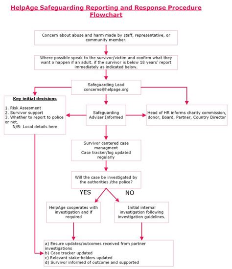 Résultat d’images pour Safeguarding Flowchart