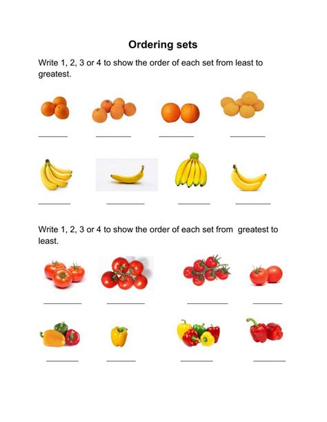 Ordering Objects Worksheet માટે ઇમેજ પરિણામ