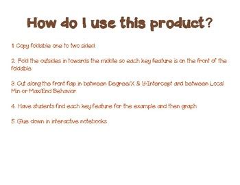 Graphing Polynomials Foldable に対する画像結果