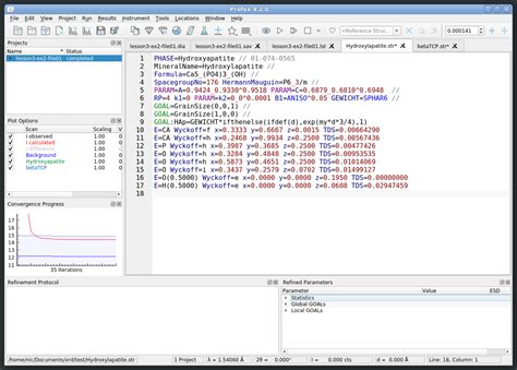 Image result for Profex XRD Analysis