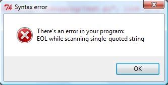 Image result for Syntax Error Does Not Compute