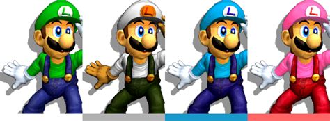 Image result for What Color Is Luigi