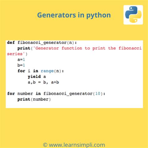 Image result for Generator Basics in Python