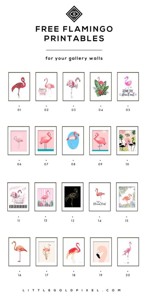 Image result for Free Flamingo Printables