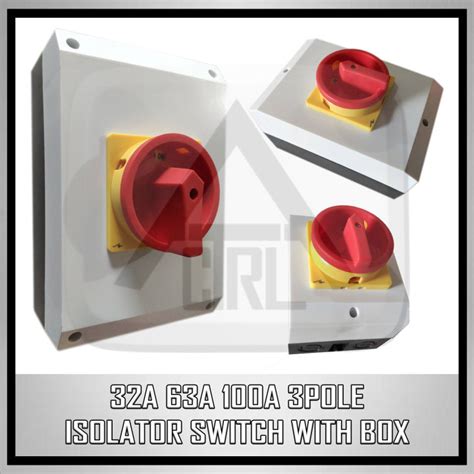 Image result for 3 Pole Isolator Switch with 3A Fuse Connection