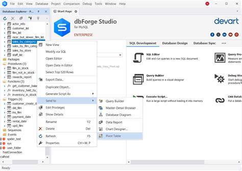 Pivot MySQL に対する画像結果
