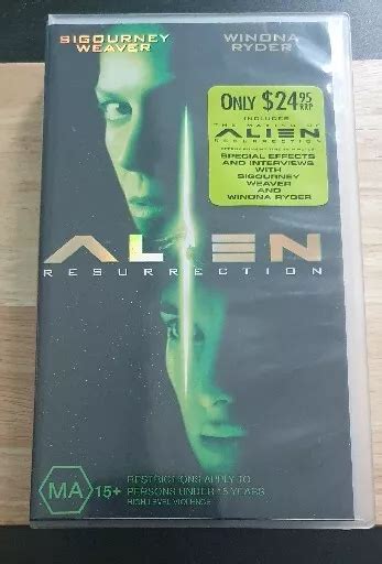Alien Resurrection VHS に対する画像結果