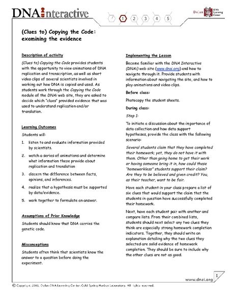Image result for Copying the Code Answer Key