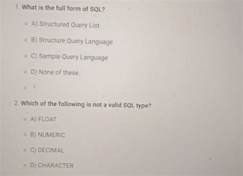 Image result for What Is the Full Form of SQL