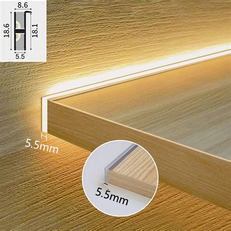 Image result for LED Shelf Light Strip Bar
