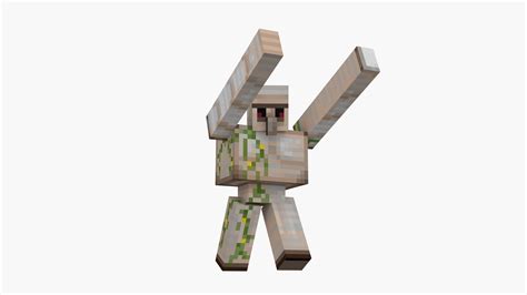 Image result for Iron Golem Minecraft 3D Print