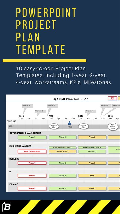 Image result for Free PowerPoint Project Plan Template