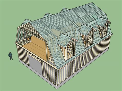 Image result for 3D Porch with Truss