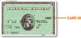 Image result for Amex CSC Code Location