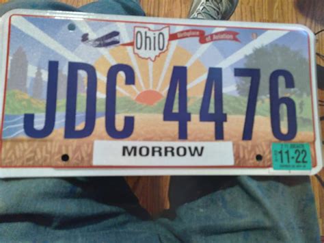 Image result for Ohio License Plate Types