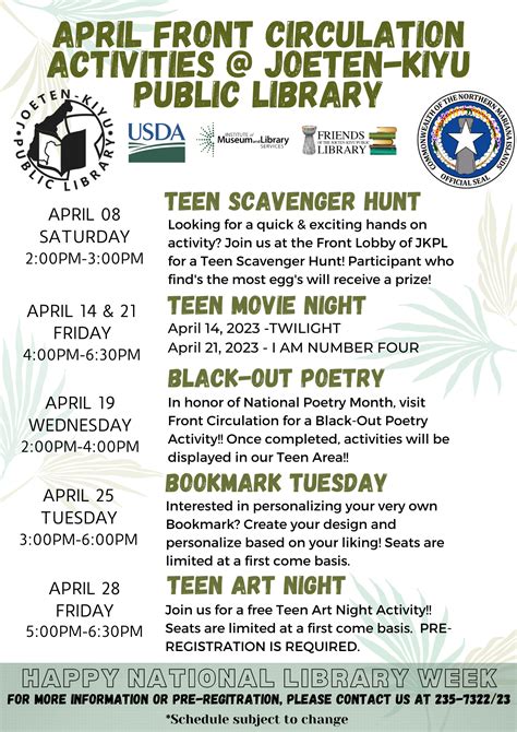 Library Program and Activities に対する画像結果