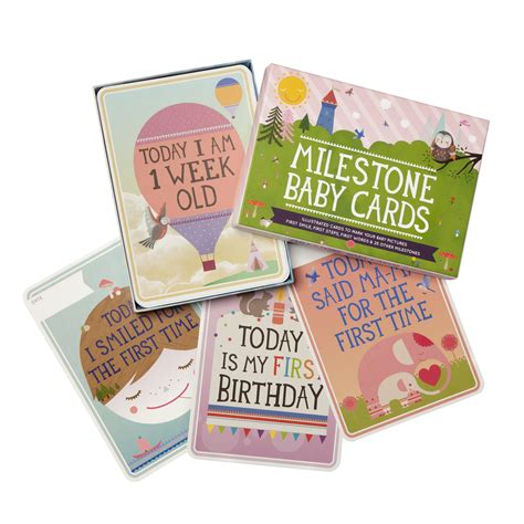 Afbeeldingsresultaten voor Baby Milestone Cards