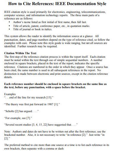 Image result for Research References Examples