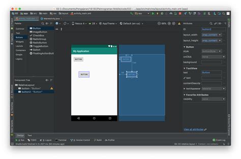 Image result for Contoh RelativeLayout Di Android Studio