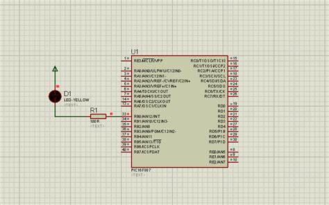 Assembly Code and Microcontroller Schematic for LED に対する画像結果