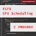 Toradh íomhá ar C Program for Fcfs Scheduling Algorithm