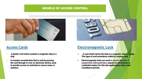 Image result for Access Control Card Type Chart