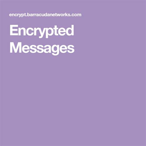 Image result for One Word for Encrypted Message