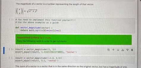 Image result for Finding Length of Vector in Python