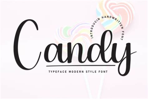 Image result for Candy Script Font