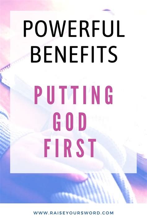 Toradh íomhá ar Putting God First