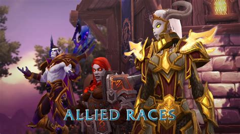 Image result for WoW How to Unlock Alliance Races