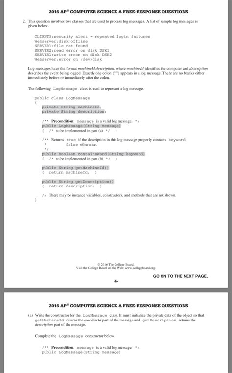 Image result for AP Computer Science A Questions